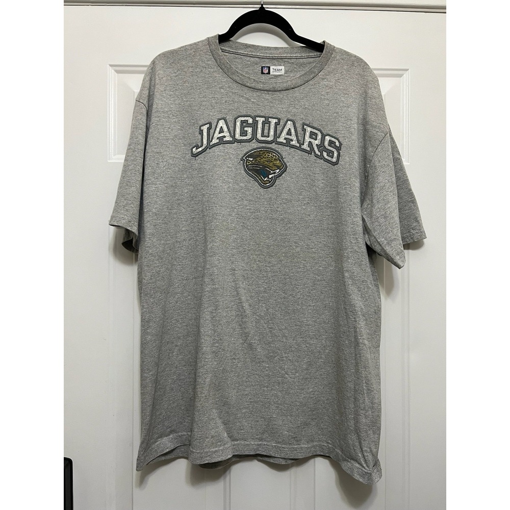 VTG NFL Jacksonville Jaguars T-Shirt Gray Size XL Gameday Sports